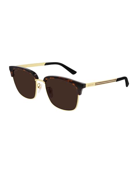 gucci half sunglasses|gucci sunglasses for men.